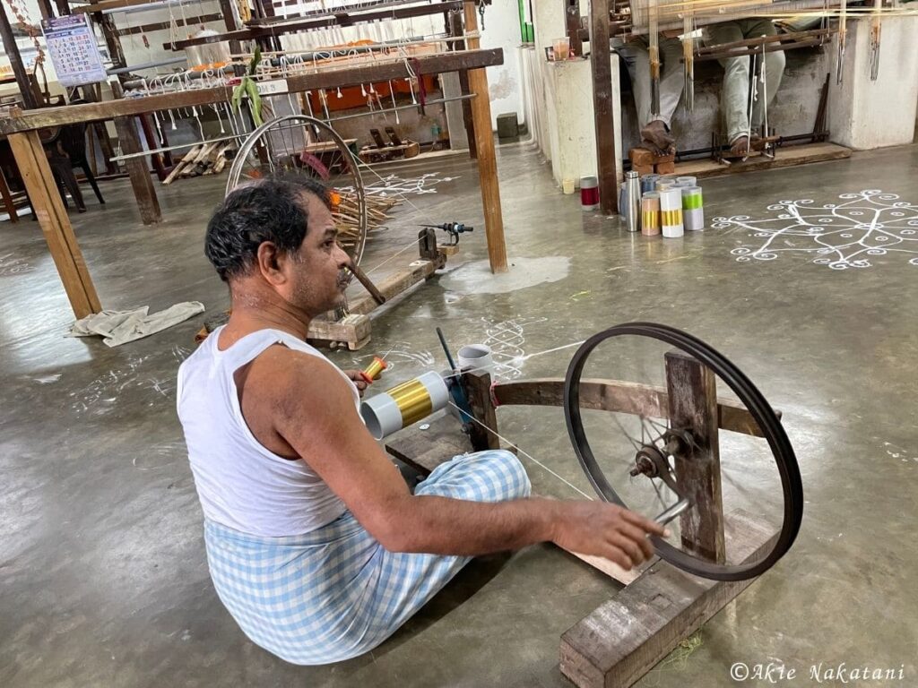 インドの糸紡ぎ